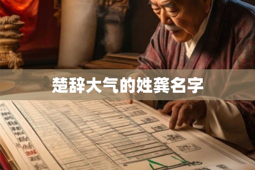 楚辞大气的姓龚名字 楚辞大气的姓龚名字