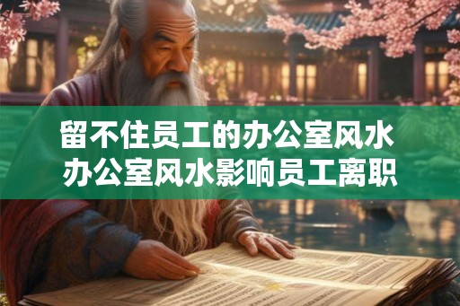留不住员工的办公室风水 办公室风水影响员工离职