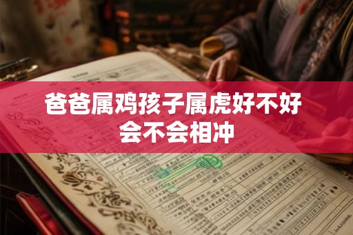 爸爸属鸡孩子属虎好不好 会不会相冲 爸爸属鸡孩子属虎好不好 会不会相冲