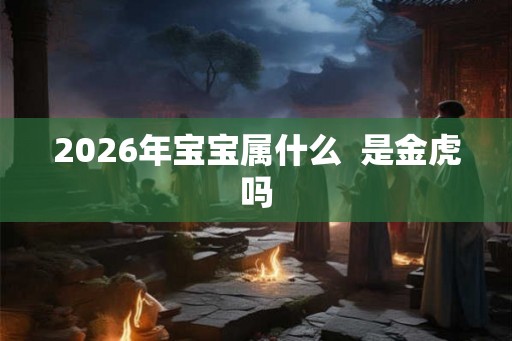 2026年宝宝属什么  是金虎吗