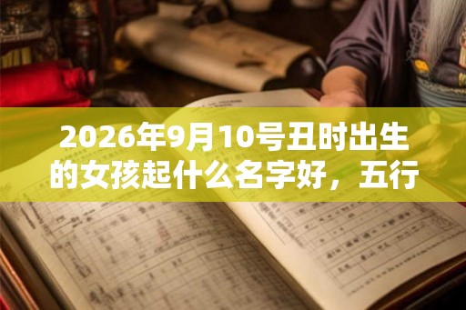 2026年9月10号丑时出生的女孩起什么名字好，五行属什么