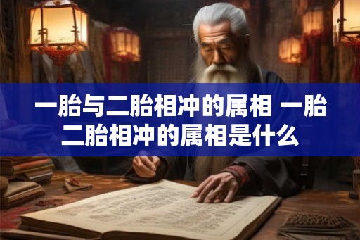 一胎与二胎相冲的属相 一胎二胎相冲的属相是什么