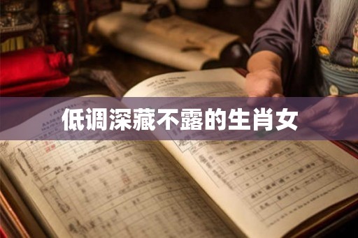低调深藏不露的生肖女 低调深藏不露的生肖女