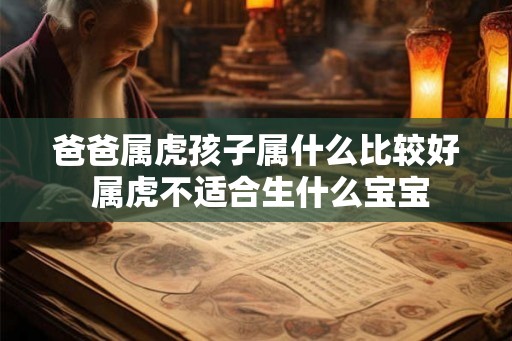 爸爸属虎孩子属什么比较好 属虎不适合生什么宝宝