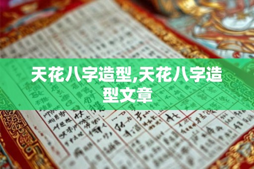 天花八字造型,天花八字造型文章