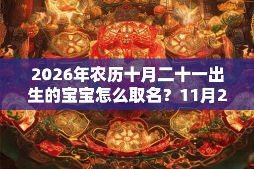 2026年农历十月二十一出生的宝宝怎么取名？11月28日出生的名人