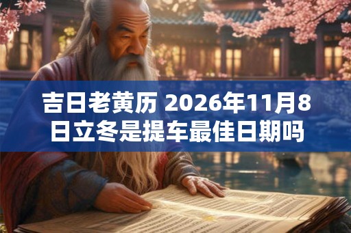 吉日老黄历 2026年11月8日立冬是提车最佳日期吗 吉日老黄历 2026年11月8日立冬是提车最佳日期吗