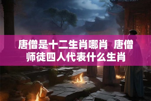唐僧是十二生肖哪肖 唐僧师徒四人代表什么生肖 唐僧是十二生肖哪肖 唐僧师徒四人代表什么生肖