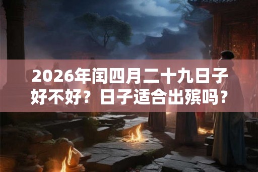2026年闰四月二十九日子好不好?日子适合出殡吗? 2026年闰四月二十九日子好不好?日子适合出殡吗?