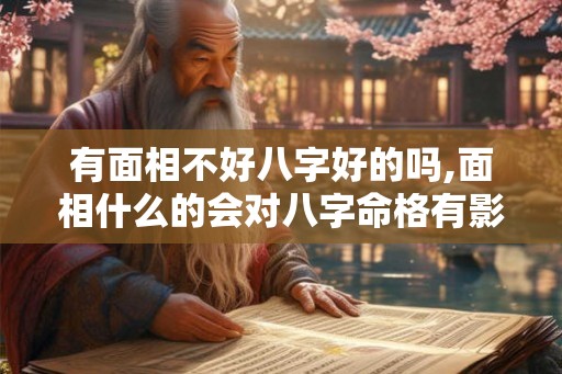 有面相不好八字好的吗,面相什么的会对八字命格有影响吗