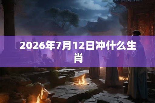 2026年7月12日冲什么生肖 2026年7月12日冲什么生肖