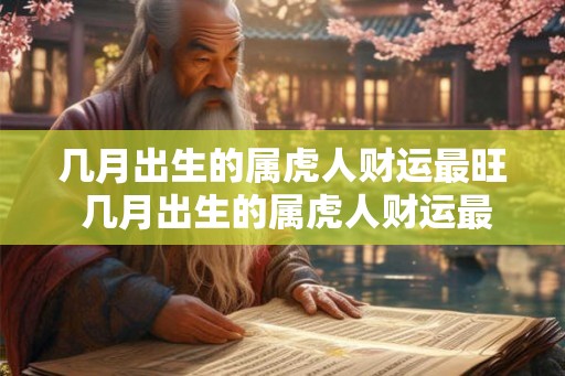 几月出生的属虎人财运最旺 几月出生的属虎人财运最佳