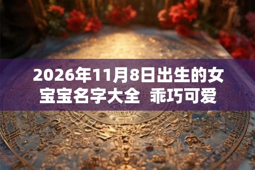 2026年11月8日出生的女宝宝名字大全  乖巧可爱