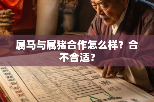 属马与属猪合作怎么样？合不合适？