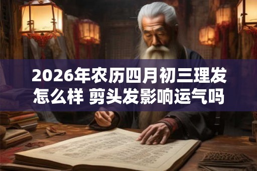 2026年农历四月初三理发怎么样 剪头发影响运气吗