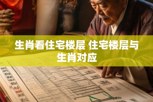 生肖看住宅楼层 住宅楼层与生肖对应