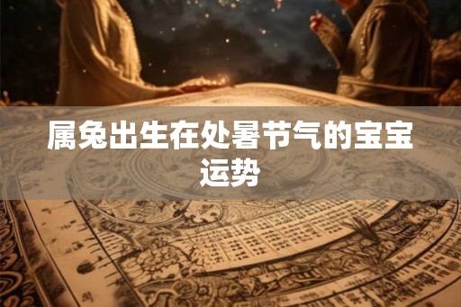 属兔出生在处暑节气的宝宝运势
