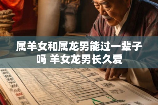 属羊女和属龙男能过一辈子吗 羊女龙男长久爱 属羊女和属龙男能过一辈子吗 羊女龙男长久爱