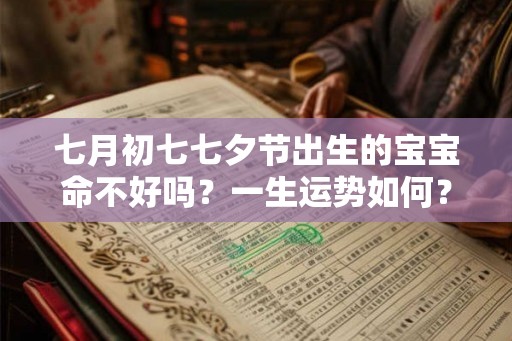 七月初七七夕节出生的宝宝命不好吗？一生运势如何？