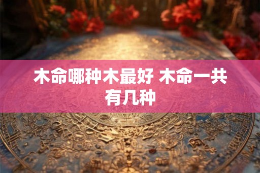 木命哪种木最好 木命一共有几种