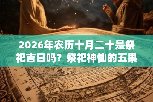 2026年农历十月二十是祭祀吉日吗？祭祀神仙的五果是啥
