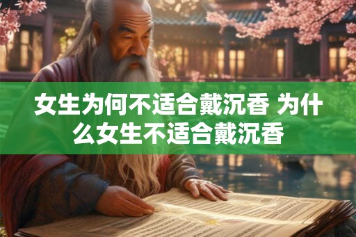 女生为何不适合戴沉香 为什么女生不适合戴沉香