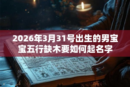 2026年3月31号出生的男宝宝五行缺木要如何起名字 2026年3月31号出生的男宝宝五行缺木要如何起名字
