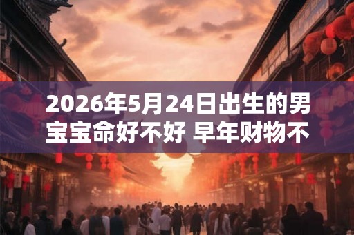 2026年5月24日出生的男宝宝命好不好 早年财物不顺利 2026年5月24日出生的男宝宝命好不好 早年财物不顺利