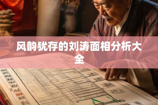 风韵犹存的刘涛面相分析大全