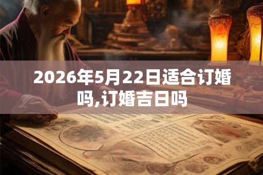 2026年5月22日适合订婚吗,订婚吉日吗