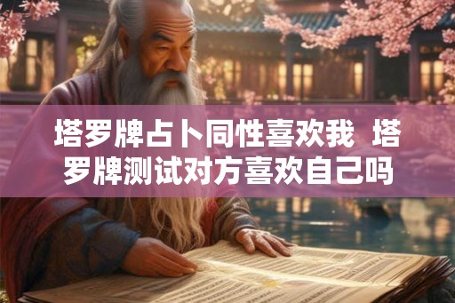 塔罗牌占卜同性喜欢我  塔罗牌测试对方喜欢自己吗