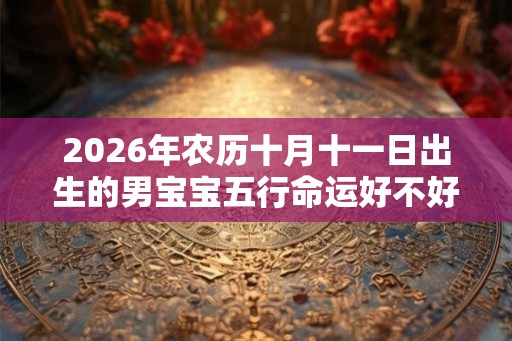 2026年农历十月十一日出生的男宝宝五行命运好不好