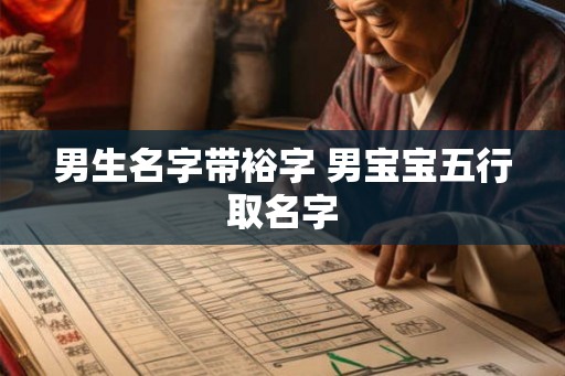 男生名字带裕字 男宝宝五行取名字 男生名字带裕字 男宝宝五行取名字