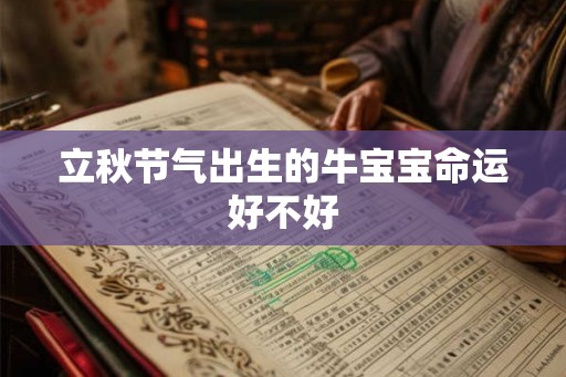 立秋节气出生的牛宝宝命运好不好 立秋节气出生的牛宝宝命运好不好