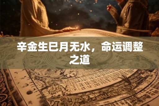 辛金生巳月无水，命运调整之道