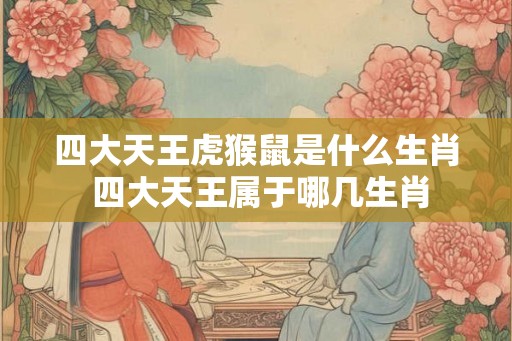 四大天王虎猴鼠是什么生肖 四大天王属于哪几生肖 四大天王虎猴鼠是什么生肖 四大天王属于哪几生肖