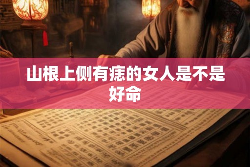 山根上侧有痣的女人是不是好命 山根上侧有痣的女人是不是好命
