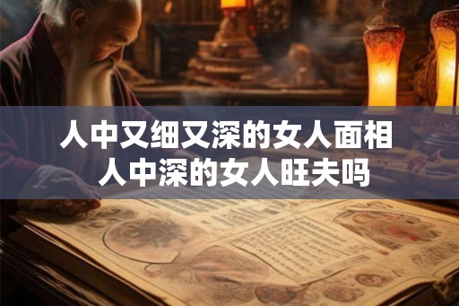 人中又细又深的女人面相 人中深的女人旺夫吗 人中又细又深的女人面相 人中深的女人旺夫吗