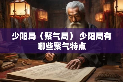 少阳局（聚气局） 少阳局有哪些聚气特点