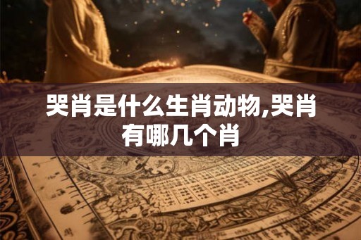 哭肖是什么生肖动物,哭肖有哪几个肖