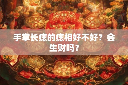 手掌长痣的痣相好不好？会生财吗？