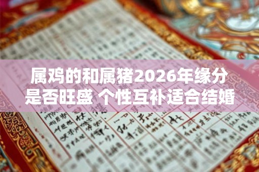 属鸡的和属猪2026年缘分是否旺盛 个性互补适合结婚