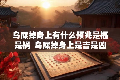 鸟屎掉身上有什么预兆是福是祸  鸟屎掉身上是吉是凶