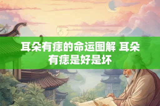 耳朵有痣的命运图解 耳朵有痣是好是坏 耳朵有痣的命运图解 耳朵有痣是好是坏