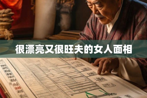 很漂亮又很旺夫的女人面相