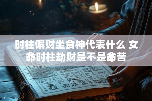 时柱偏财坐食神代表什么 女命时柱劫财是不是命苦