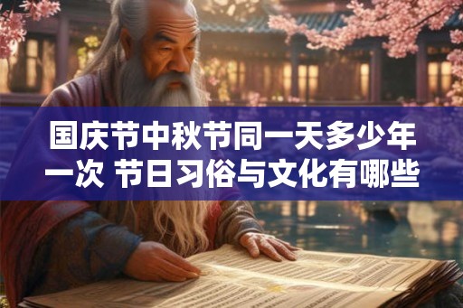 国庆节中秋节同一天多少年一次 节日习俗与文化有哪些