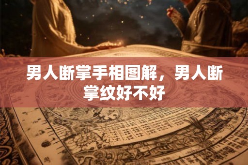 男人断掌手相图解，男人断掌纹好不好