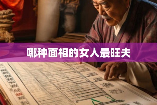 哪种面相的女人最旺夫