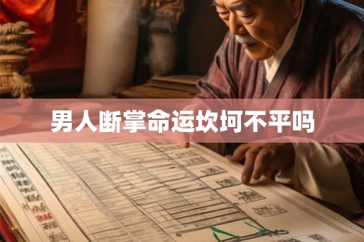男人断掌命运坎坷不平吗